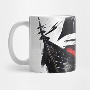 Ink Style Pirate Ship Mug